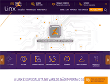 Tablet Screenshot of linx.com.br