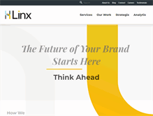 Tablet Screenshot of linx.com